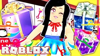 Getting ALL NEW ITEMS from Gift Crates in Roblox Adopt Me!