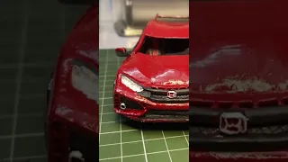 How to make a car out of clay i make civic type R with plasticine #handmade #plasticine #hondacivic