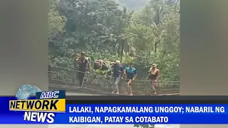• Lalaki, napagkamalang unggoy; nabaril ng kaibigan, patay sa Cotabato