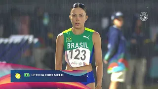 ASSUNÇÃO 2022 - Letícia Oro Melo conquista o ouro no salto em distância