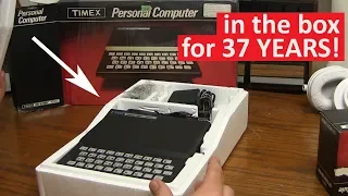 Unboxing a brand new Timex Sinclair 1000