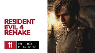 Resident Evil 4 Remake Platinum Trophy Guide 11 / .25 Playthrough (Frugalist, Shooting Range, Misc.)