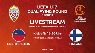 U17 Qualifying Round Group 3: Liechtenstein - Finland