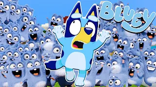 APOCALIPSIS de LOS LEMMINGS | Las Aventuras de BLUEY en Minecraft!