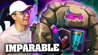 ¡EL GOLEM IMPARABLE DE CLASH ROYALE! 💪😏 (mejor mazo de golem) - YoSoyRick