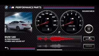 BMW M PERFORMANCE POWER AND SOUND KIT - G30 540i-ix