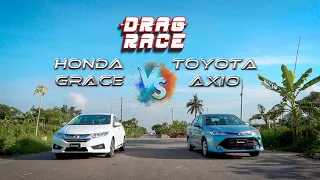 Toyota Axio VS Honda Grace | Drag Race | CarDealer