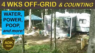 RV LIVING OFF GRID - WATER, POWER, & POOP!