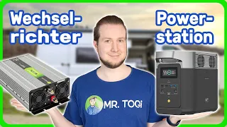 Entscheidungshilfe - Was ins Wohnmobil? WECHSELRICHTER vs. POWERSTATION! ⚡️ 230V