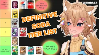 Femboy Vtuber Does the DEFINITIVE Soda Tier List