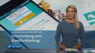 tagesschau 20:00 Uhr, 05.08.2021: Rundfunkbeitrag, Corona-Maßnahmen, Waldbrände