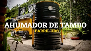 Cómo construir tu propio ahumador sin soldar - Ahumador de tambo o barril UDS