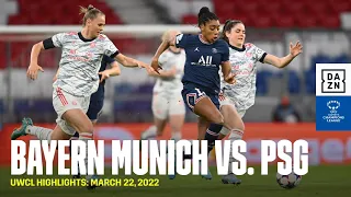 HIGHLIGHTS | Bayern München – PSG -- UEFA Women’s Champions League 2021-22 (Deutsch)