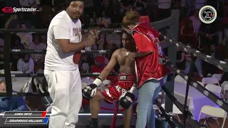 Chris Ortiz (Puerto Rico, USA) vs Sirarminius Williams (Nawlins, LA)