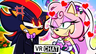 AMY & SHADOW GET MARRIED?! (VR Chat)