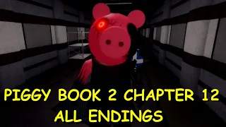 Piggy Book 2: Chapter 12 SOLO MODE All Endings (Savior & Survivor / Tigry & Willow) - Roblox Game