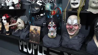 BIGGEST SLIPKNOT MASK COLLECTION IN THE WORLD!