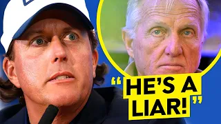 Greg Norman Throws Phil Mickelson Under The $3 BILLION Dollar Bus..