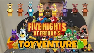 Five Nights At Freddy's Lego Minifigures Unboxing and Building