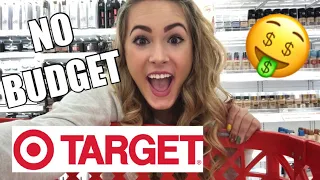 TARGET SHOPPING SPREE! NO BUDGET, NO LIMIT.