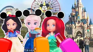 Las Hijas de las Princesas se PIERDEN en DISNEYLAND 🏰 Juguetes Fantásticos