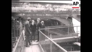 DUKE VISITS SS GREAT BRITAIN