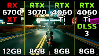 DLSS 3 - RTX 4060 Ti vs RTX 3070 vs RX 6700 XT - Test in 1440P🔥