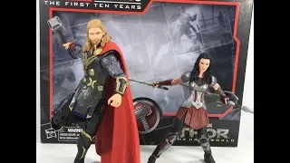 Marvel Studios Legends The First 10 Years Thor and Sif Chefatron Review