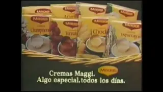 Comercial Sopas y Cremas Maggi de NESTLE CHILE 1987