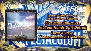 Five More Hours vs Put Your Hands Up 4 Detroit (Lucas & Steve Tomorrowland 2017 Mashup)