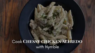 Cooking Robot Makes Cheesy Chicken Alfredo Pasta | Nymble