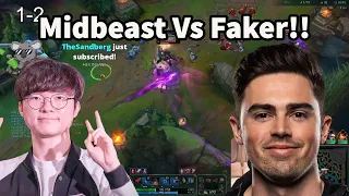 Midbeast Is Smurfing On Faker In Korean SoloQ!!