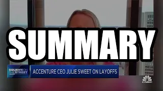 SUMMARY: We see IT spending really holding up, says Accenture CEO Julie Sweet
