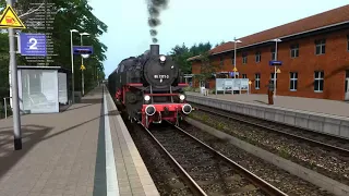 Mit Volldampf nach Kiel (eigenes Szenario, Probefahrt), Train Simulator