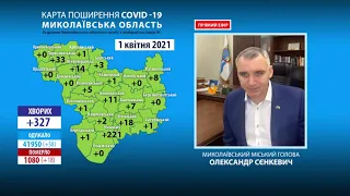 Підсумки четверга, 01-го квітня, від міського голови Олександра Сєнкевича