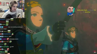 xQc Reacts to Sequel to The Legend of Zelda: Breath of the Wild -First Look Trailer Nintendo E3 2019