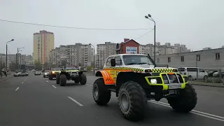 На конец то он поехал МЕГА-ЗАЗ ZaLu-PAZL едет на OFF ROAD