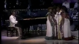 Ray Charles & The Raelettes "America the Beautiful" 1983 (Improved Audio)