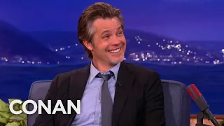 Timothy Olyphant Will Be A Weed-Smoking 007 - CONAN on TBS