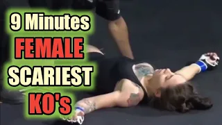 9 Minutes of Female Scariest Out Cold Knockouts