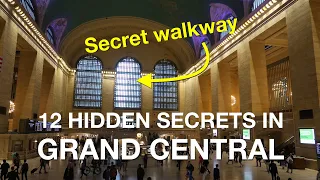 12 HIDDEN SECRETS in Grand Central | New York City