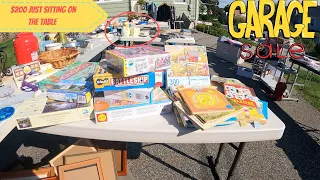 Found Some HIGH DOLLAR Items At This Town Wide Garage Sale | Lets Flip It For A Profit!