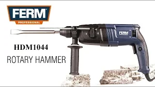 FERM HDM 1044/1038  Rotary Hammer/Demolition Drill 500/800W