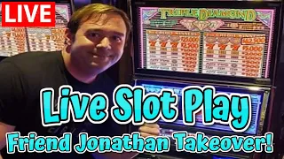 🔴 Bonus Friend Jonathan Lunchtime Casino Play 🛸 Live from The Cosmopolitan of Las Vegas