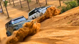 Three very intense matches between American and Chinese cars | Jeep Wrangler vs Tank 300