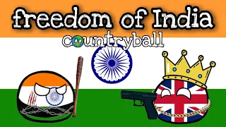 Freedom of India countryball