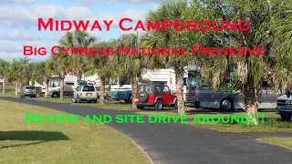 Camping in Florida | Midway Campground | Big Cypress Preserve and Everglades