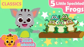 Five Little Speckled Frogs + Dancing Like An Animal + more Little Mascots Nursery Rhymes & Kid Songs