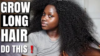 All you need is GREASE and Leave in Conditioner | Start to finish Hair Growth Routine