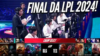 COMO FOI A FINAL DA LPL 2024 - TES vs BLG